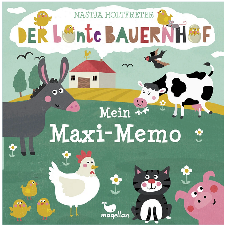 Bunter Bauernhof - Maxi Memo, Magellan