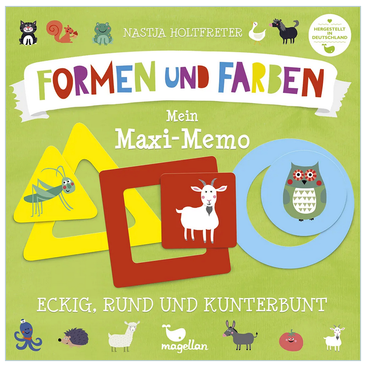 Mein Maxi Memo - Formen, Magellan