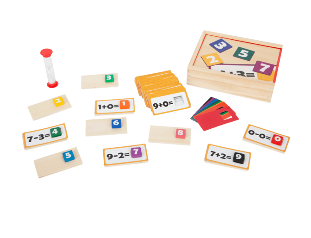 Lernspiel Holzpuzzle Mathematik | Lernspielzeug | Holz Smallfoot