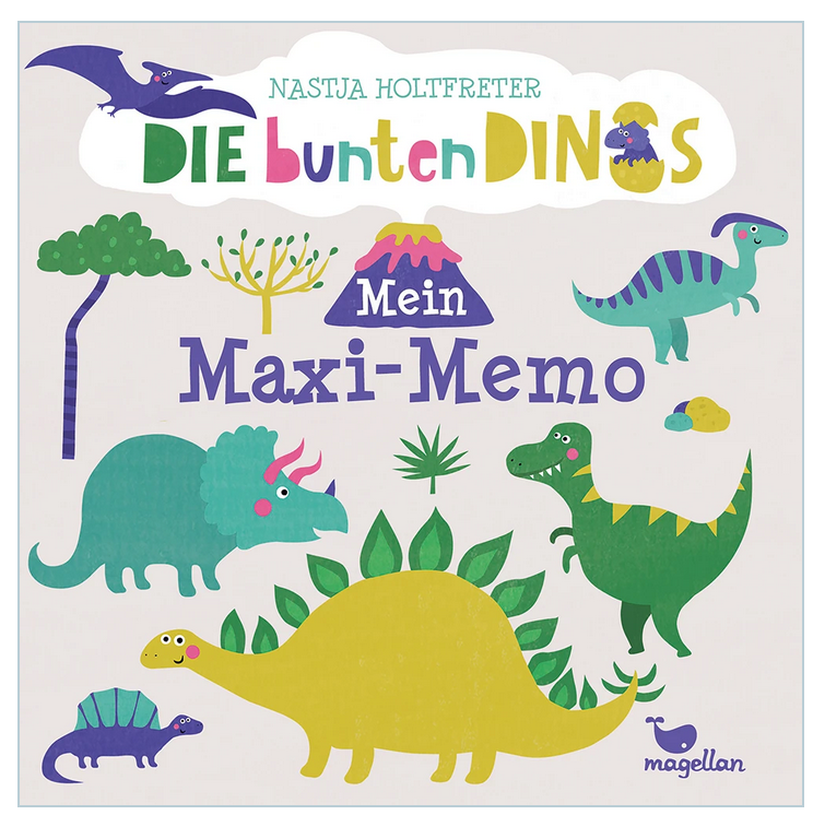 Die bunten Dinos - Mein Maxi-Memo, Magellan