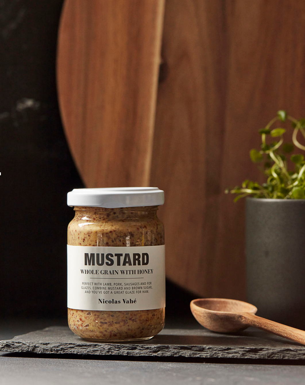 Mustard, Whole Grain & Honey - Nicolas Vahé