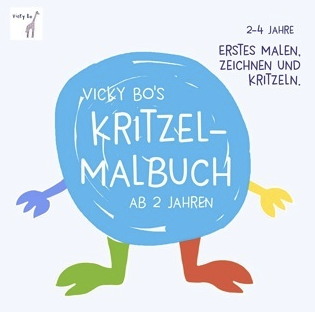 KRITZEL_MALBUCH ab 2 Jahren - Erstes Malen, Zeichnen und Kritzeln
